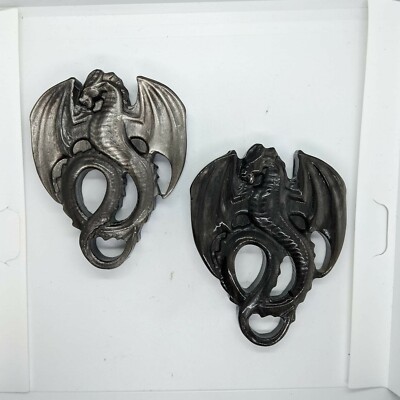 Silversheen Obsidian Flying Dragon