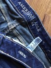 American Eagle AEO Stretch Skinny Jeans Dark Wash Size 4 Regular 28x30 Mid Rise — photo 3