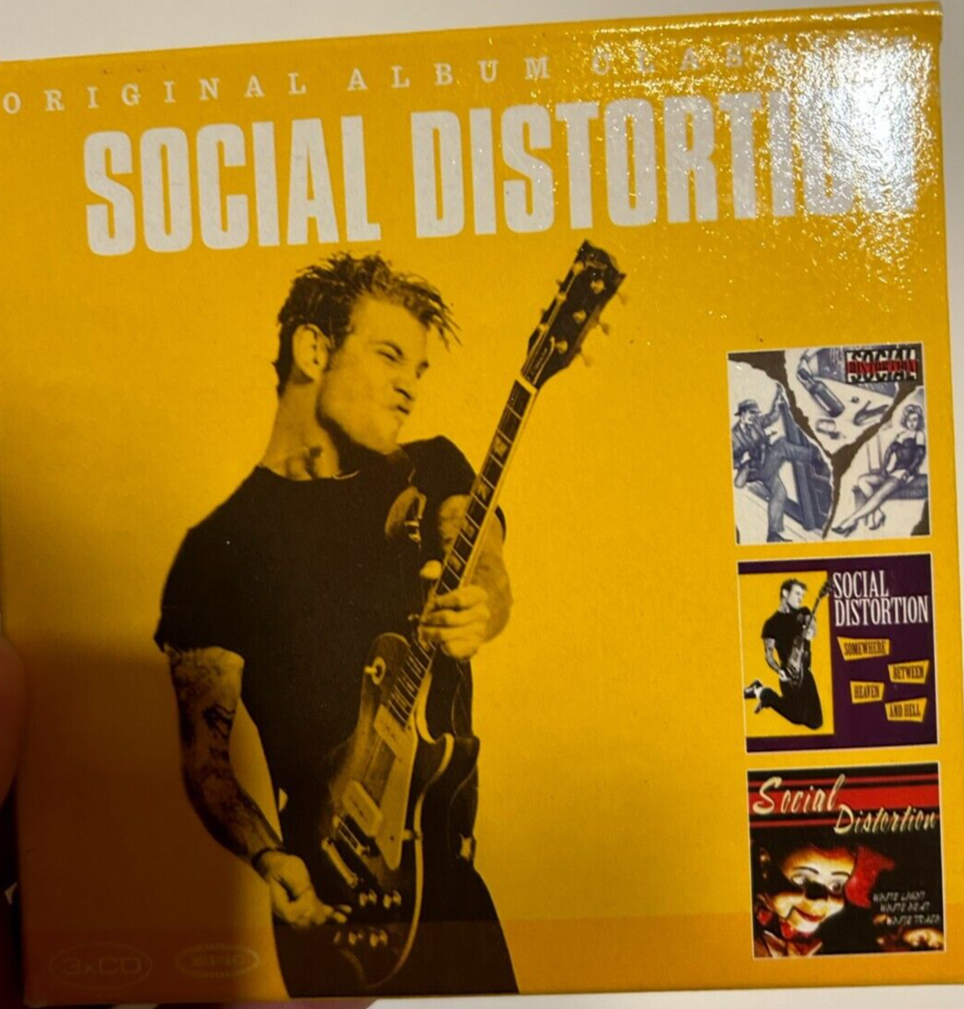 Album Classics 3 CD set lot Social Distortion Epic somewhere