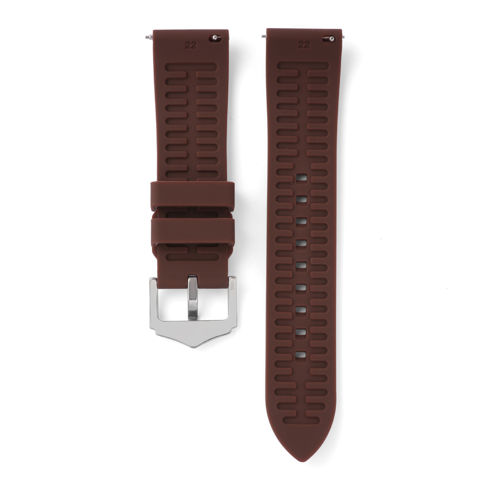 Cinturino in silicone per orologio 18mm-24mm foto 5