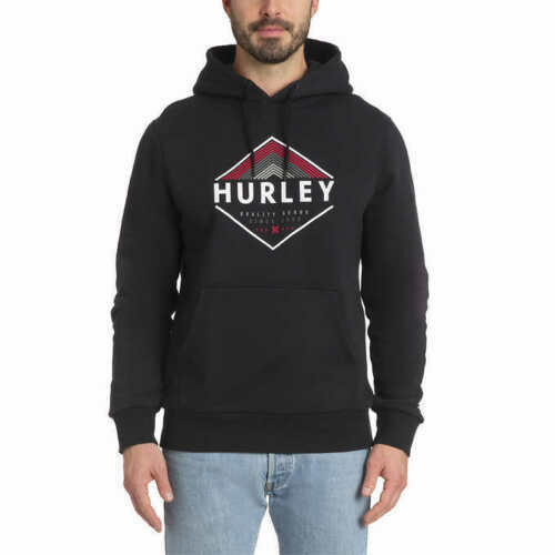 Мужской флисовый пуловер Hurley с капюшоном 5490₽