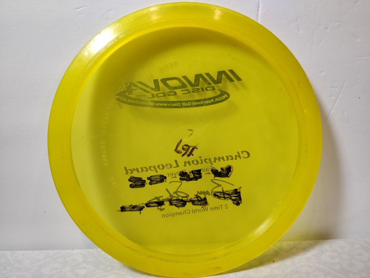 Innova PFN Champion LEOPARD 166 grams Barry Schultz 2x Yellow | eBay