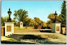Postcard. Speakers Corner. Regina. Saskatchewan. Canada