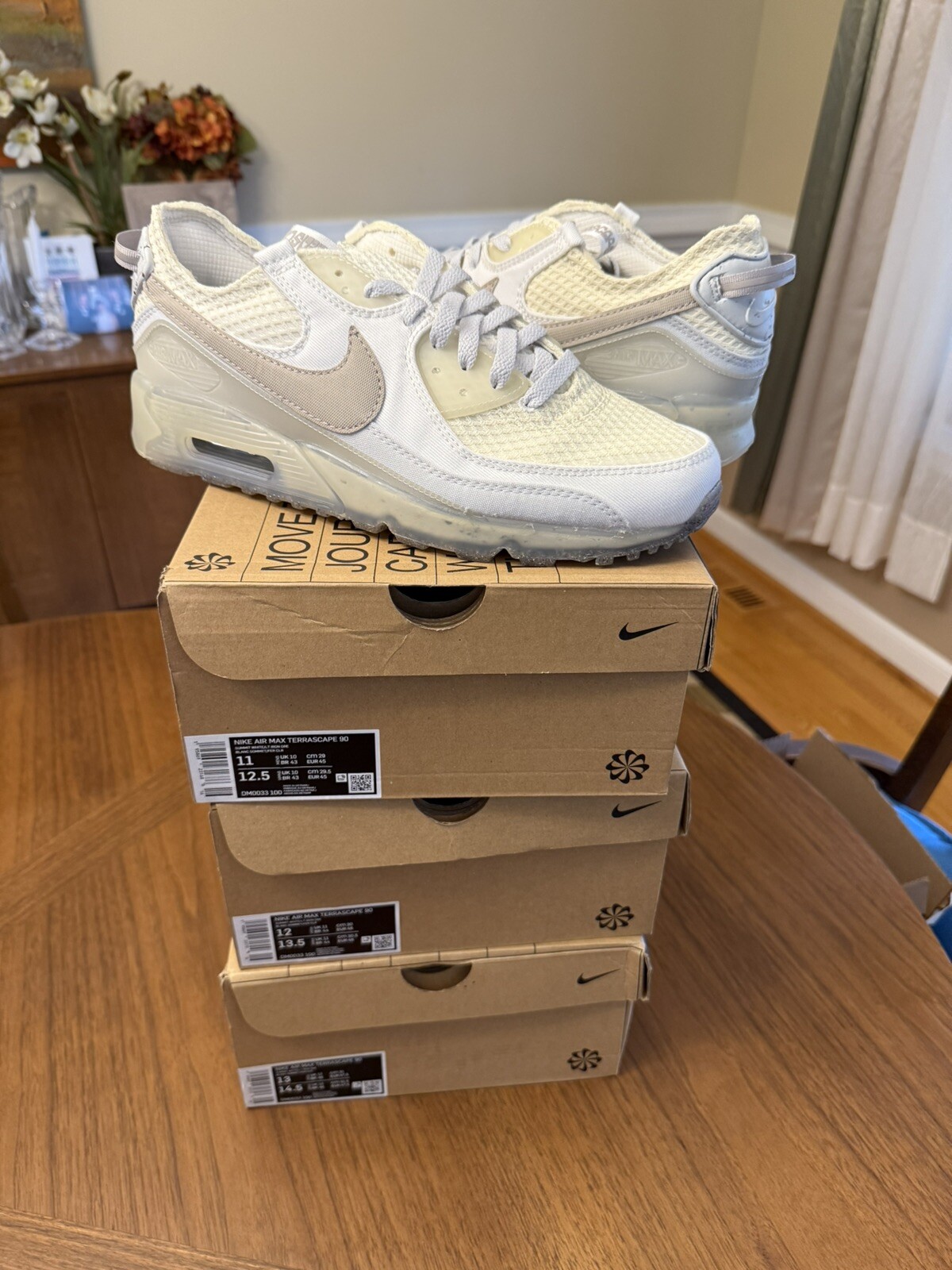 Nike Air Max Terrascape 90 Summit White Light Iron Beige DM0033-100