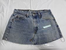 Vintage Levis 550 Denim Skirt Sz 15