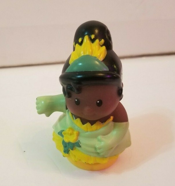 Fisher Price Little People Disney PRINCESS TIANA & RAPUNZEL Figure | eBay