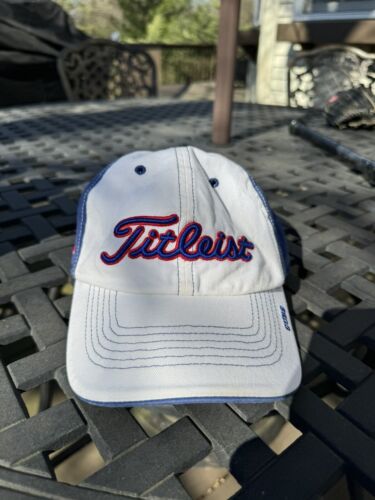 NEW ERA Titleist Chicago Cubs Adjustable Ball Cap Hat Golf Strapback - Picture 1 of 4