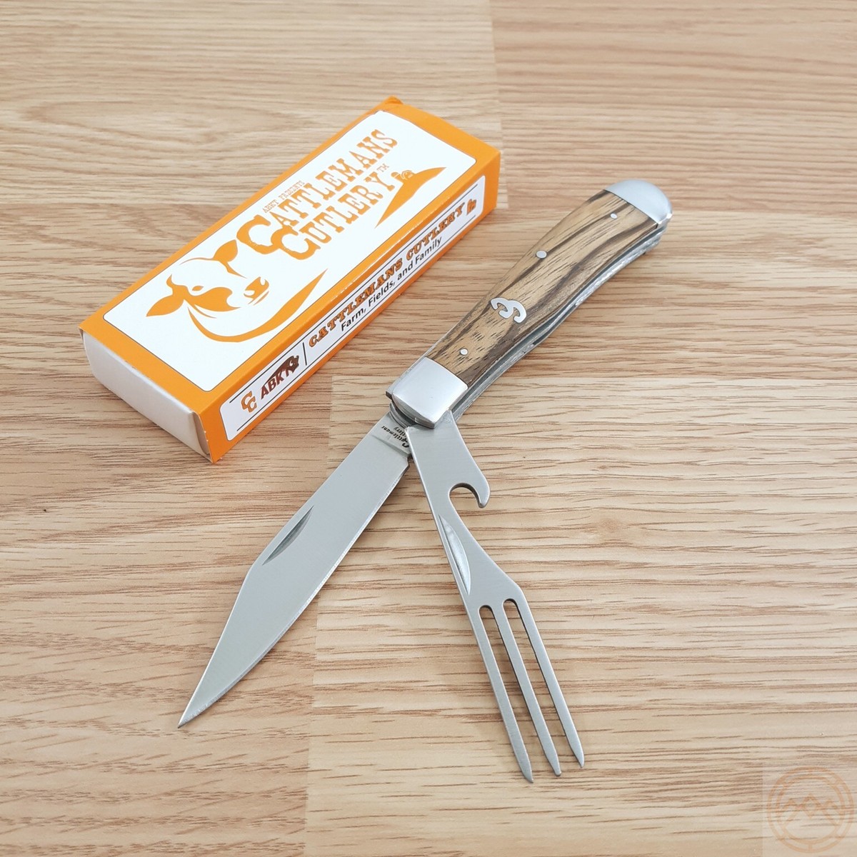 マカロニウエスタンスタイル 　 　ガスガン　ライフル　他　夕陽のガンマンセット Cattleman's Cutlery Chuckwagon Pocket Knife 1065 Carbon Steel