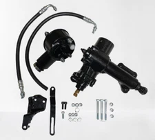 1955 56 1957 Chevy Belair 150 210 Power Steering Gear Box Upgrade Conversion Kit