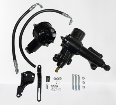 1955 56 1957 Chevy Belair 150 210 Power Steering Gear Box Upgrade Conversion Kit