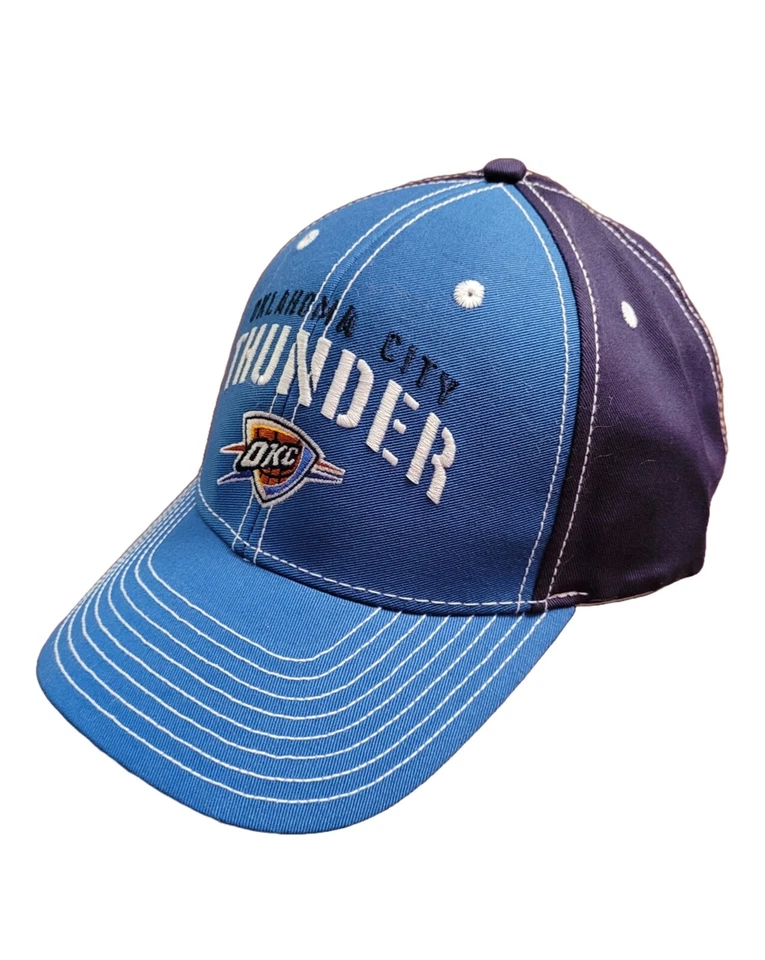 NBA Oklahoma City Thunder Cap Structured Adjustable Hat - Image 3 of 4