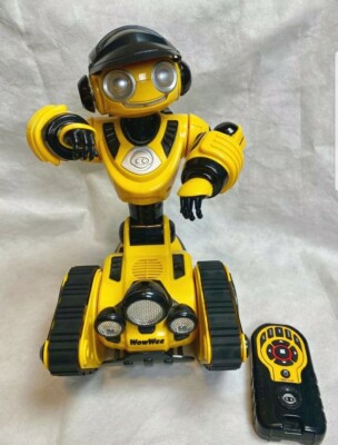 WOWWEE 2008 Roborover Robot Robotics Yellow Black Remote Control