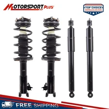 4PCS Front Rear Struts Shocks Absorbers Coil Spring For 2006-2011 Honda Civic