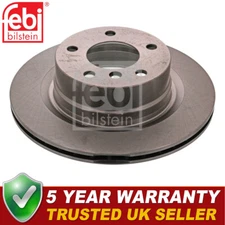 Febi Rear Brake Discs Fits BMW 1 Series 2007-2013 2.0 D 3.0