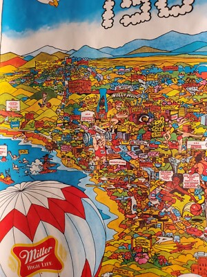 Vintage Miller High Life's Look At The 1984 Games LA Olympics