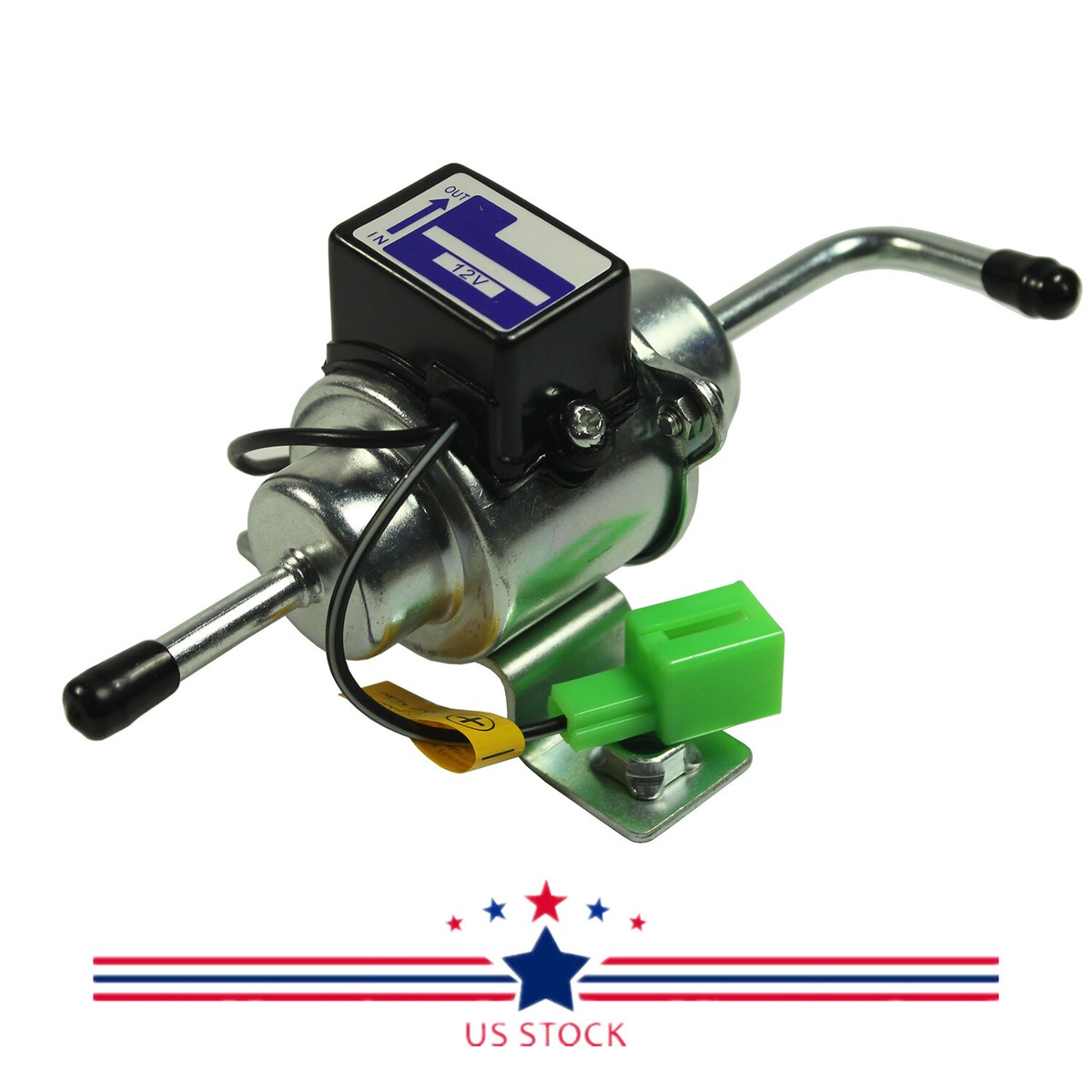 Universal Low Pressure Gas Diesel Electric Fuel Pump 1/4 Tubing - Foto 9