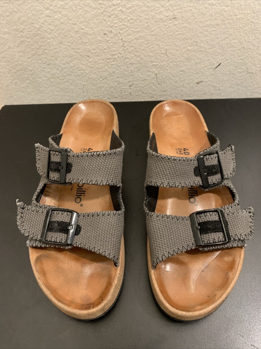 Papillio by Birkenstock size 40 L9 M7 double strap Gabriela 
