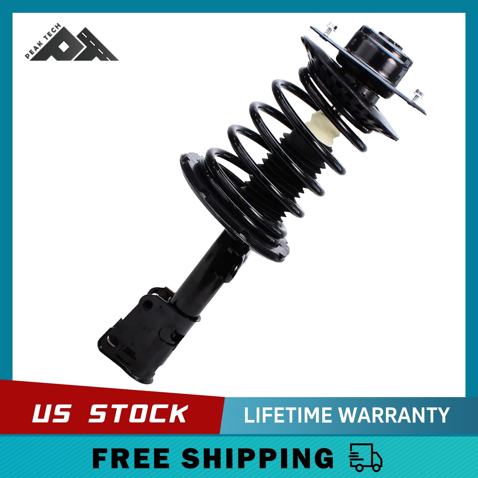 Front Left Driver Strut for 2001-07 Chrysler Town & Country Dodge Grand Garavan