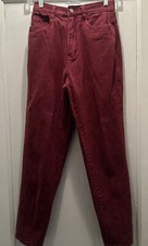 Rio Women’s Jeans Red/Burgundy Sz 7 