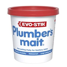 EVO-STIK Plumber's Mait, Non-Setting Putty for Sanitary Joints, Waterproof, 750g