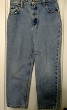 FADED GLORY AUTHENTIC GIRLS 7 1/2, OR BOYS WASHED JEANS