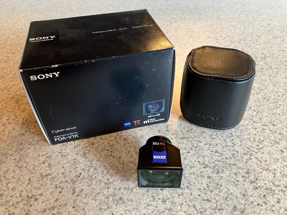Fda V1k Rx1 Viewfinder Sony Zeiss FDA-V1K 35mm Optical Viewfinder