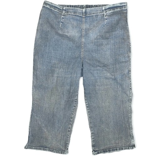 White Stag Elastic Waist Pull On Capri 