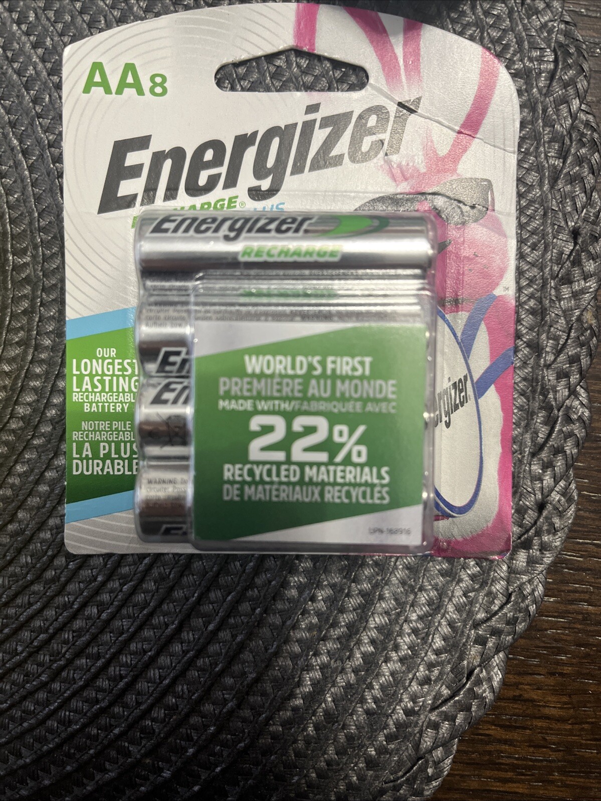 Energizer NH15BP8 AA 2300mAh Rechargeable Batteries - 8 Count-image