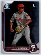 2022 Bowman Draft Chrome Alex McFarlane 1st Bowman Rookie RC #BDC-117