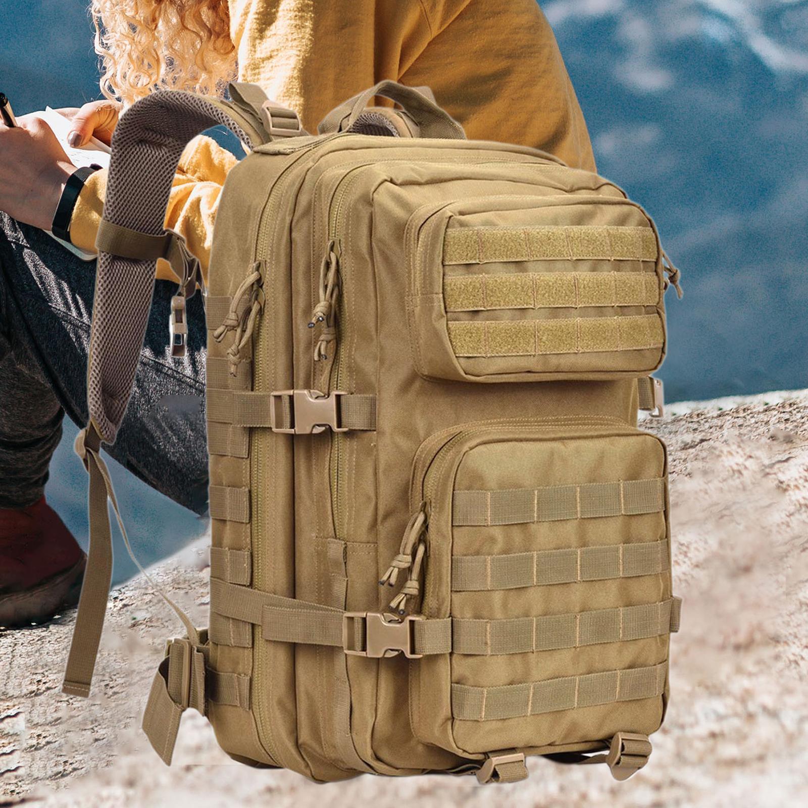 Hiking Backpack Nylon Adjustable Strap for Men for Camping Climbing Survival-image