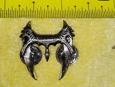 Kit Rae Motorcycle Hat Cap Lapel Pin Collection Set of 3