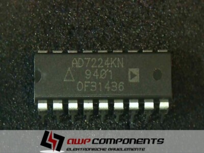 (2 Stk.) AD7224KN - IC Digital/Analog Wandler 18-PDIP, Analog Devices Inc.