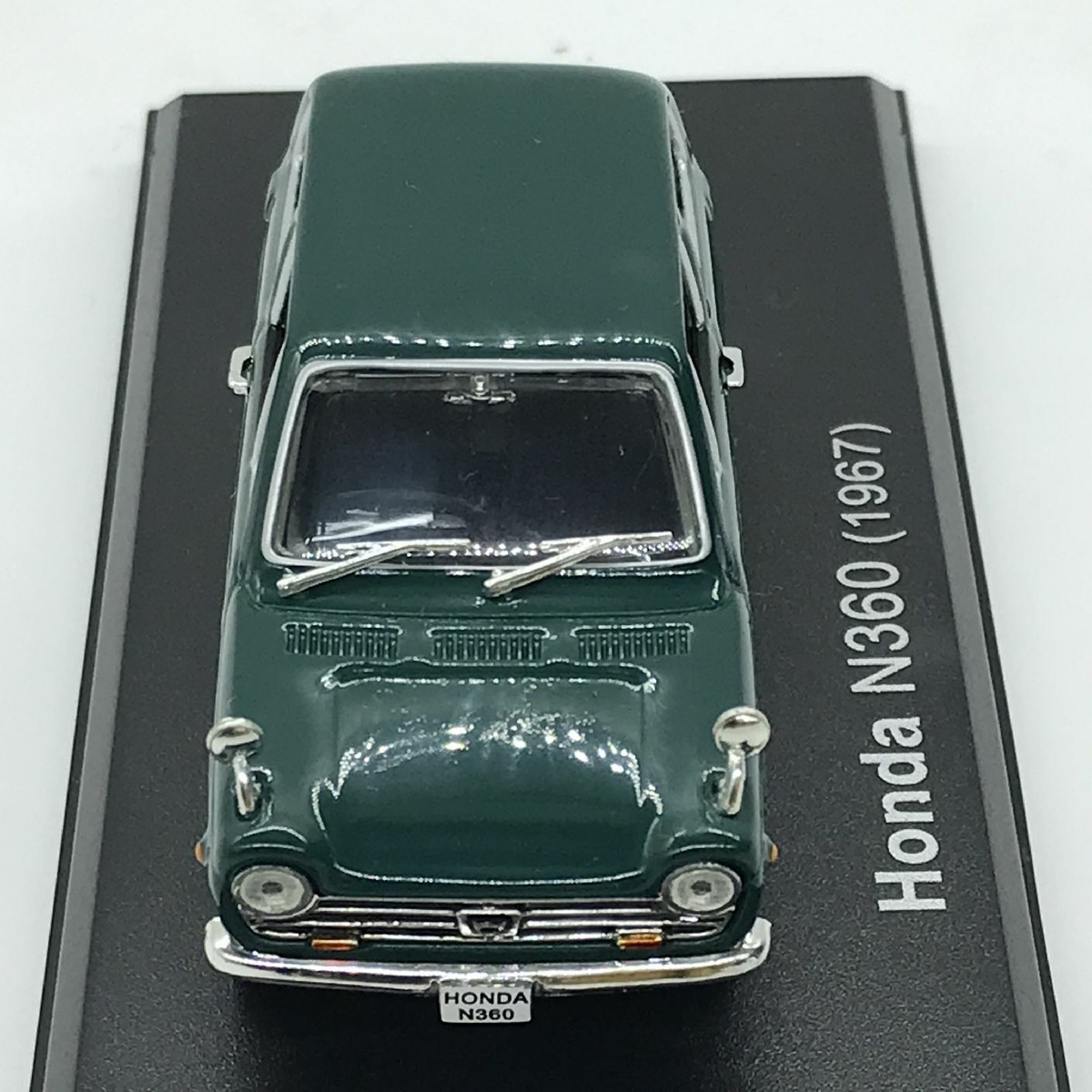 Mini Car Honda N360 1967 Green 1/43 Scale Box Display