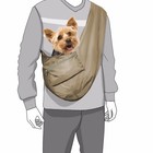 Foldable Dog Cat Sling Bag Pet Puppy Crossbody Shoulder Carrier Twill Small Size
