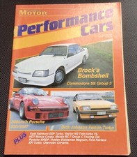 RARE ￼#1 First ￼ Performance car magazine, Holden P Brock and Ford D Johnson￼