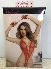 Seven til Midnight Lingerie Teddy Set One Size Red 9817P
