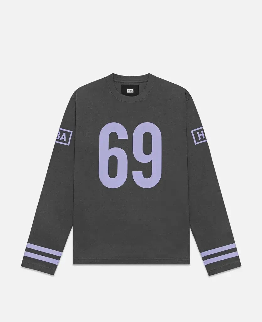 トップス Hood By Air 69 Long Sleeve Shirt Hood By Air Shirt HBA 69 Tee Long Sleeve Playboi Carti Medium