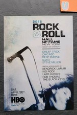 Cheap Trick Deep Purple 2016 Rock HOF Ceremony Induction Promo Print Ad