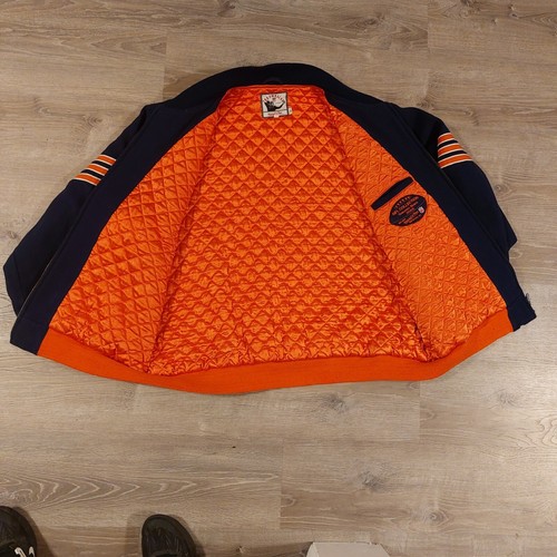 CHICAGO BEARS Mitchell & Ness Throwbacks Wool Jacket Men's Size 60 / 4XL - Picture 4 of 16