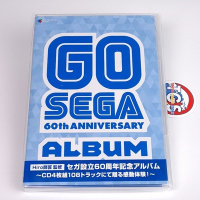 Go Sega - 60th Anniversary Album Original Soundtrack 4-CD OST Japan Musik NEU