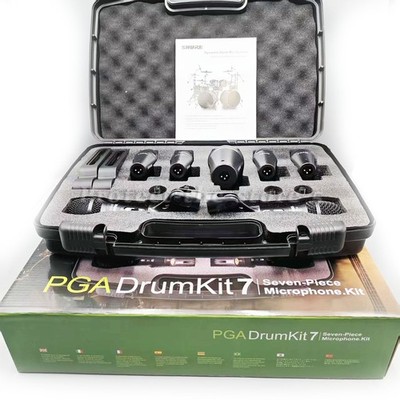 Shure PGA Drumkit7 Complete Drum Microphone Kit BEST US Fast Shipping