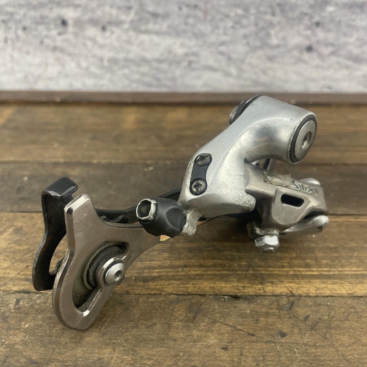 DÉRAILLEUR ARRIÈRE VINTAGE SHIMANO STX RC VÉLO SIS CAGE LONGUE 8 VITESSES RD -MC36 | eBay