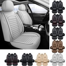 Full Set Leather Seat Covers Front Rear 5-seats For Volkswagen Car Sedan Suv Van