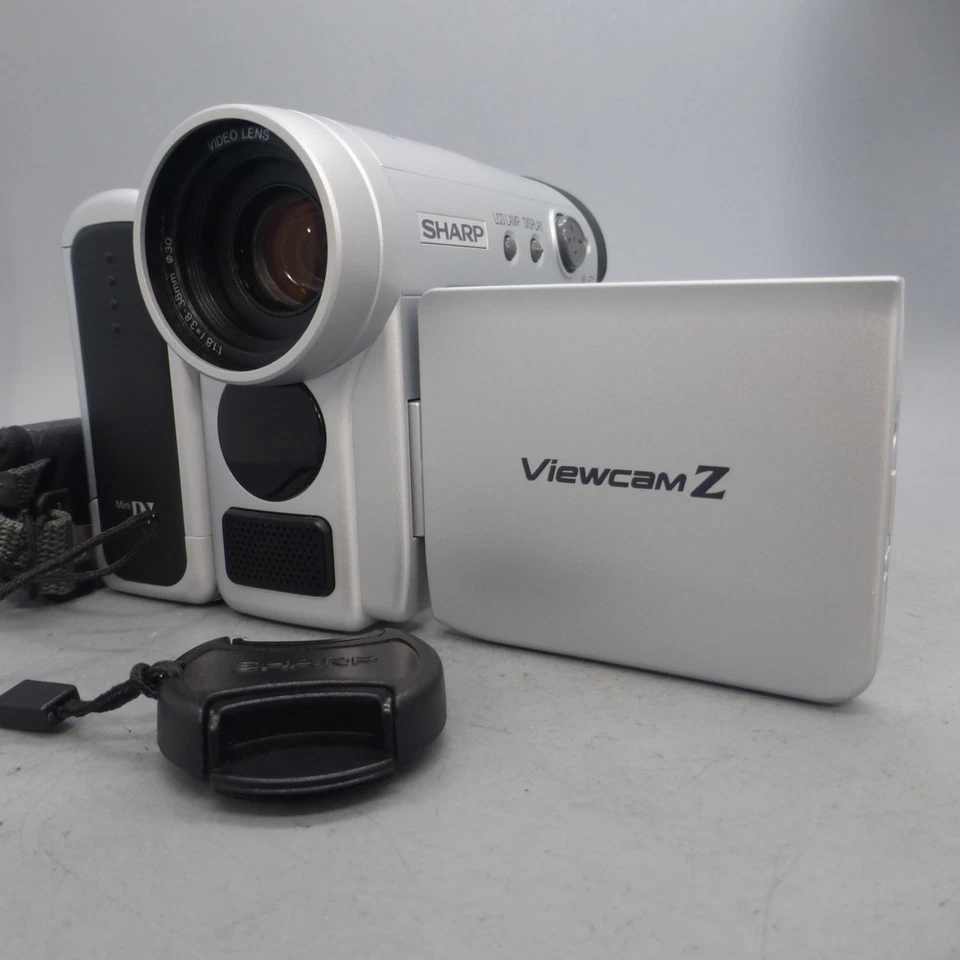 Sharp VL-Z1H Handheld MiniDV Camcorder Silver Tested - Image 2 of 4