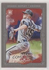 2017 Panini Diamond Kings Rookies Grey Framed Braden Shipley #142 c7z