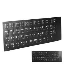 Thai Keyboard Sticker Waterproof Dustproof Long-lasting For Desktop Computer