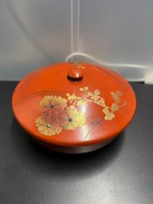 Ippin Taka-maki Mother-of-Pearl Wajima Lacquer Flower, Old Japanese Art