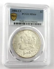 1884-CC Morgan Silver Dollar PCGS MS64