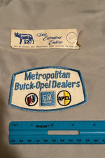 Vintage Metropolitan Buick-opel Dealers Patch - Sew On - Buy 3 Get 1 Free