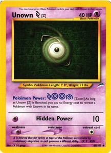 Unown Pokemon Card | eBay Unown Pokemon Card | eBay